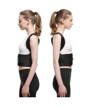 Back Brace Posture Corrector for Women & Men Corset Provides Lumbar & Shoulders Support Improve Posture Back Pain Relief - Buy Online on GoSupps.com