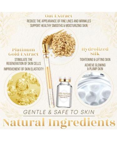 Soluble Protein Thread Lifting and Nano Gold Essence Combination Set Absorbable Collagen Thread for Face Lift (Suit) - Buy Online on GoSupps.com