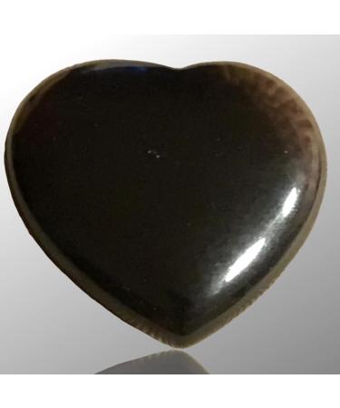 Steinfixx Large Gem Heart - Healing Stone & Chakra Gem | Massage Stone Gift for Loved Ones (Smoke Quartz) - International Shipping Available - Buy Online on GoSupps.com