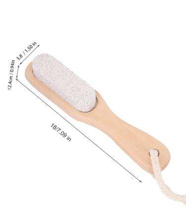 Footstone File - FootFish Corneal Removal Tool | Wood Pedicure & Foot Care | Effective Bimsstein for Smooth Feet & Hands - Buy Online on GoSupps.com