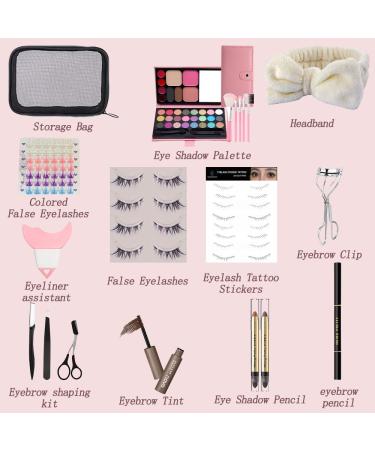 All-in-One Makeup Kit for Women | Travel Makeup Set & Beauty Gift Tray | Portable Storage & Essentials - Buy Online on GoSupps.com