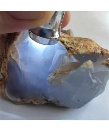 Room Decoration 500g Natural Blue Chalcedony Agate Stone Minerals Jewelry Processing Home Decor Crystals Stones Raw Stones and Minerals (Color : 500g Size : Random) Random 500g - Buy Online on GoSupps.com