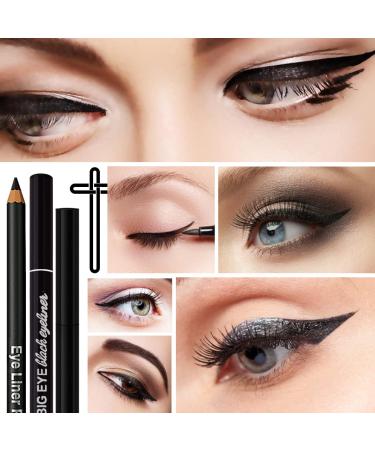 ETEDES 3-in-1 Precision Liquid Eyeliners Set | Long Lasting, Waterproof, Smudge Proof | 3 Black Eyeliners - Buy Online on GoSupps.com
