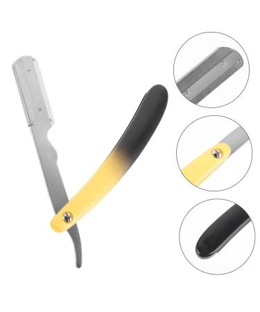 Buy NOLITOY Electroplated Vintage Manual Clip-on Barber Razor - Professional Eyebrow & Mustache Shaver | International Shipping Available - Buy Online on GoSupps.com