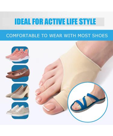 Unves Bunion Corrector for Men & Women - Hallux Valgus Splint & Pain Relief Sleeve (1 Pair) | International Shipping Available - Buy Online on GoSupps.com