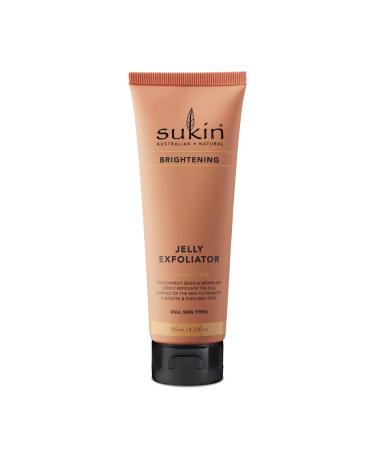 Sukin Brightening Jelly Exfoliator with Kakadu Plum & Jojoba 4.23 Ounce