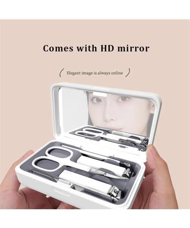 Nail Clipper Set Stainless Steel Household Nail Clipper Nail Enhancement Set Portable Personal Care Tool (Color : White) - Buy Online on GoSupps.com