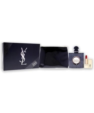 Yves Saint Laurent Black De Opium Opium Black E.P. 50V + Lipstick + Bag M 100 ml - Buy Online on GoSupps.com