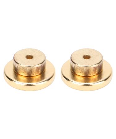 Magnetic Lose Losing Ear rings Weight loss Magnetic field therapy earring magnet remove acupuncture points stimulating earplugs gold (golden unsawaous couple)