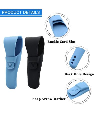 Norhogo 2-Piece Razor Travel Case | Durable Razor Storage Box for Manual Shaving | Ideal for Home & Travel (Blue & Black) - Buy Online on GoSupps.com