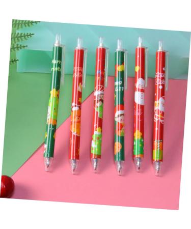 Lurrose Promotional Products 20pcs Xmas Stationery Christmas Taking Plastic Random Writing Prize Style Portable Pens Themed - Buy Online on GoSupps.com