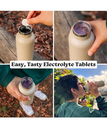 Drinklits Ginger Lime Fizzy Electrolyte Tablets - 8 Tube Bundle | 80 Servings | Natural Flavors | 0g Sugar - Daily Hydration - Buy Online on GoSupps.com