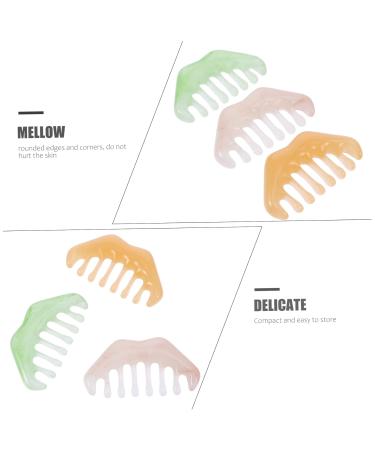 Magiclulu 15 STK Massage Comb Set - Gua Sha Head Skin Massager for Hair Circulation | Men's Beauty Tool - Promote Healthy Scalp & Relaxation - Buy Online on GoSupps.com