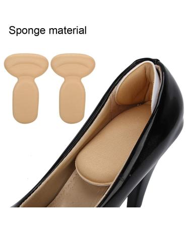 10 Pairs Heel Stickers - T Shape Cushion Pads & Arch Support for High Heels | Foot Care Protectors - Buy Online on GoSupps.com