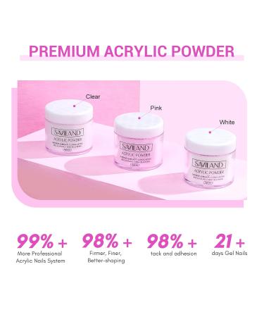 Saviland Acrylic Nail Kit Complete Acrylic Set with Powder Liquid Builder Gel Electric Nail Drill & Nail Art Tools for Home & Salon Use - Buy Online on GoSupps.com