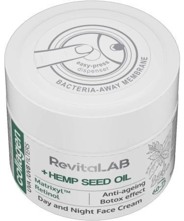  RevitaLAB RevitaLAB - Moisturizing and anti-aging collagen day and night cream enriched with hyaluronic acid Matrixyl 3000 and f - Buy Online on GoSupps.com