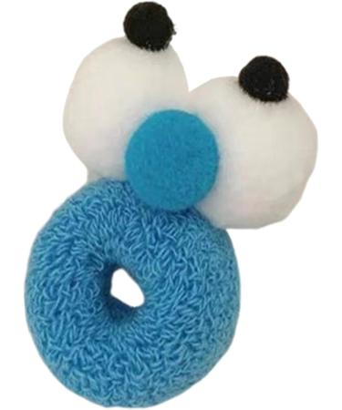Shurzzesj Funny Hairband Hair Scrunchies | Big Eyes Funny High Elasticity Hair Ties No-Slip Grip For Women Girls For All Occasions Blue - Buy Online on GoSupps.com