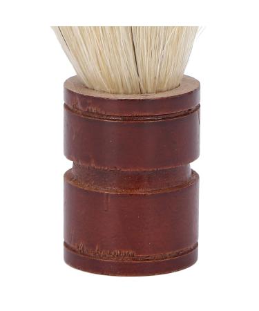 Professional Beard Razor Brush - Non-Slip Wood Handle for Foam & Soap | Portable Hairdressing Tool for Men - Buy Online on GoSupps.com