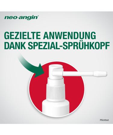 Neo-Angin Benzydamin Spray for Sore Throat Relief | Anti-Inflammatory & Decongestant | Sugar-Free for Adults & Children | 30 ml - Buy Online on GoSupps.com