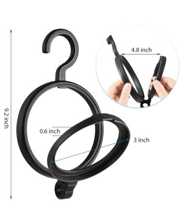 ORROENS Hanging Wig Stand - Premium 3 Pack for Display, Storage & Styling | Portable & Durable Wig Hanger to Keep Wigs in Shape - Buy Online on GoSupps.com