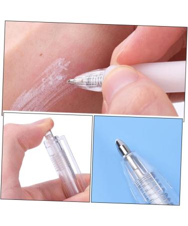 BEBEMOKO 1 Set Auxiliary Eyebrow Pencil Eyebrow Position Pen Eyebrow Contouring Pen Marking Pen White Plastic - Buy Online on GoSupps.com
