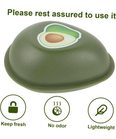 PRETYZOOM Crisper Tray 4pcs Holder Food Fruit Individual Shape Container Fresh Tomato Avocado Plastic Keeper Fridge Chillpod - Buy Online on GoSupps.com