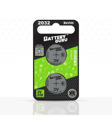 Key Fob Battery Replacement for Audi A3/S3 (2006-2023) | CR2032 3V | Pack of 2 | BatteryGuru - Buy Online on GoSupps.com