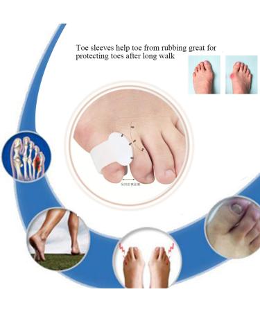 10 Pcs Pinky Toe Splint & Gel Toe Separators for Men & Women - Bunion Corrector & Relief - Buy Online on GoSupps.com