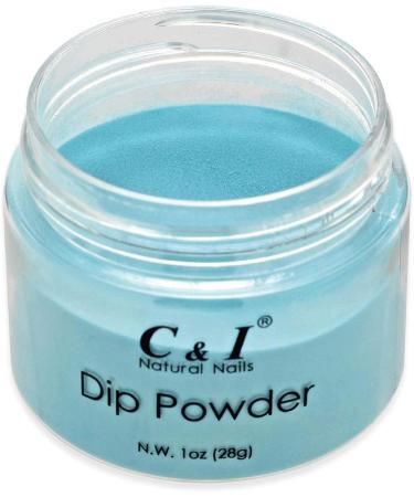 C&I Dip Powder Color No. 71 Cyan Glaze for Nail Color 1 oz / 28 g Translucent System - Buy Online on GoSupps.com
