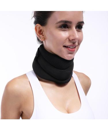 VideCor neck support adjustable break soft foam-neck support ergonomic neck protection highly elastic neck protection neck pads for relieving pain and pressure C