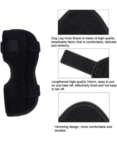 Dog Knee Brace 2-Pack Dog Leg Brace with Bimetallic Spring Bars Canine Rear Hock Support Protects Wounds Heals and Prevents Injuries and Sprains Helps with Loss of Stability Caused by Arthritis (XL) - Buy Online on GoSupps.com