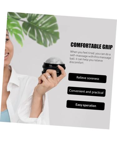 Healvian 2 STK Massage Globe - Fascia Ball Body Massager & Essential Oil Foot Massager | Easy Mini Tool for Gym & Relaxation - Buy Online on GoSupps.com