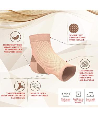 Saskate Ankle Bandage & Plantar Fasciitis Support Socks | Flexible Foot Vault Midfoot Bandage for Pain Relief - International Shipping Available - Buy Online on GoSupps.com