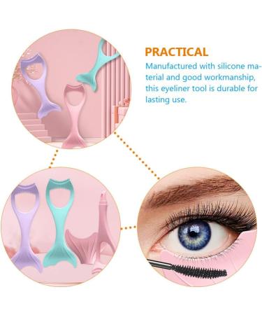 Balacoo Eyeliner Stencils: Winged Eyeliner Tool Eye Makeup Stencils Mascara Shield Eyeliner Tool Helper for Eyes 1 count (Pack of 1) Pink - Buy Online on GoSupps.com