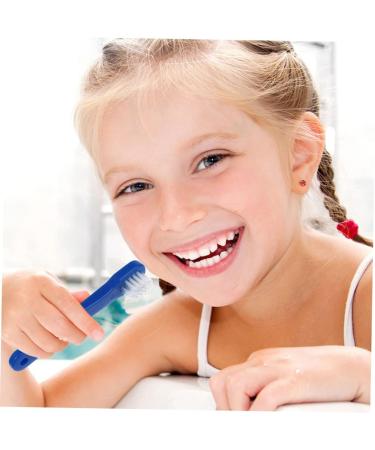 Gatuida Double-Headed Toothbrush for Dentures | 1 Piece Pocket Toothbrush for Oral Care & Prothesis Cleaning - Buy Online on GoSupps.com