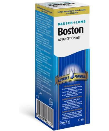 Buy Bausch + Lomb Boston Advance Contact Lens Cleaner - 30 ml for Hard Lenses | International Shipping Available - Buy Online on GoSupps.com