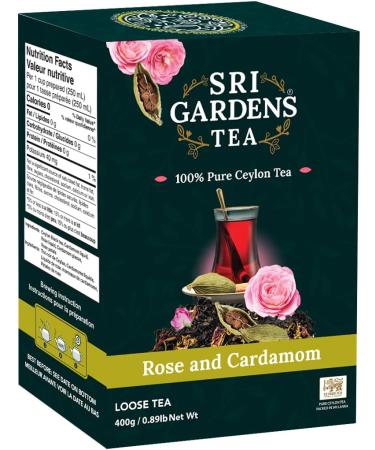 Sri Gardens 400g Desert Rose and Cardamom Black Tea Carton - Buy Online on GoSupps.com