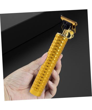 FRCOLOR Electric Beard Trimmer rasuradoras para Hombres 's Man Cutting Kits Barber Clippers Facial Trimmer 15.5X3X3CM Yellow - Buy Online on GoSupps.com