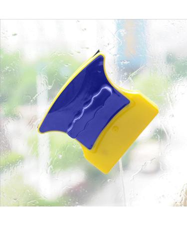 Shakven Magnetic Glass Wiper - Double-Sided Magnetic Glass Cleaner Glass Wiper Cleaning Tools Magnetic Window Cleaner with1.5m Rope for Cleaning Thickness 3-8mm - Buy Online on GoSupps.com