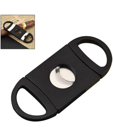 2Pcs Cigar Cutter Mini Pocket Cigar Cutter Knife Double Blades Stainless Steel Scissors Stainless Steel Double Blade Cigar Knife Scissors/118 Black - Buy Online on GoSupps.com