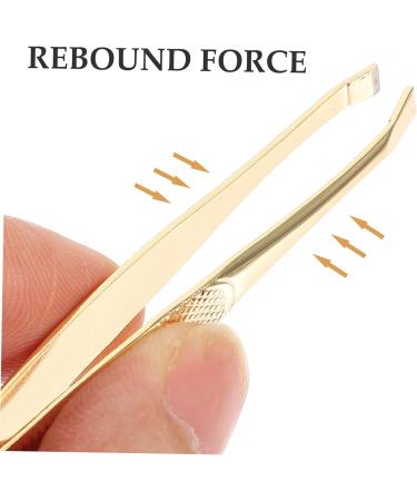 Beaupretty Tweezers Eyebrow Tweezers Kits for Men Slanted Slant tip Tweezers Pointy Tweezers Tools for Men Facial Hair Tweezers Eyebrow Trimming Man Clippers Stainless Tools - Buy Online on GoSupps.com