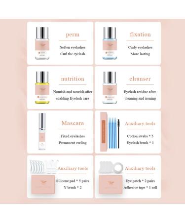 Eyelash Lift Tool Quick Perming Curling Extensions Set Semi Permanent lash Perm Lash Lamination Starter Kit for Salon Home eyelash perming set - Buy Online on GoSupps.com