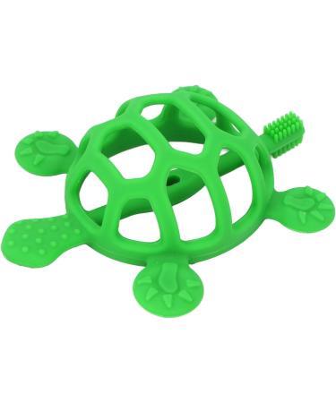 CHICIRIS Baby Teether - Adjustable Food Grade Silicone Toothbrush Cute Design for Sleep (Light Green) | Safe International Shipping - Buy Online on GoSupps.com