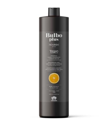 Farmagan Shampoo for dehydrated and very dry hair - FORMULATION VEGANA BULBO PLUS NOURISH FARMAGAN 1000 ML
