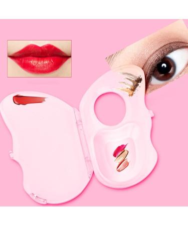 Transparent Makeup Palette: Transparent Cosmetic Organizer for Blending Foundations Lipsticks and Eyeshadows | Professional Makeup Tray for - Buy Online on GoSupps.com