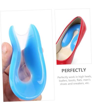 FOMIYES U-Shaped Heel Cups - 6 Pairs Heel Patch Inserts for Bone Spurs Foot Supination & Heel Correction - Comfortable Shoe Inserts for Foot Care - Buy Online on GoSupps.com