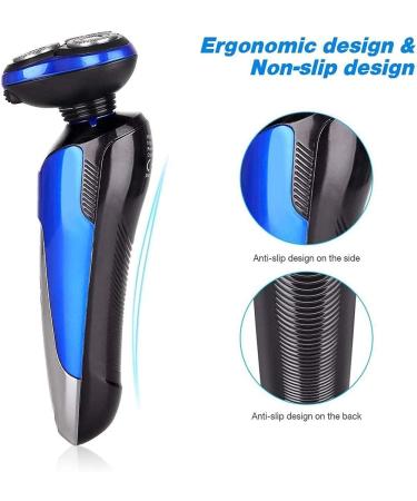GeRRiT Electric Shaver - Rechargeable Wet & Dry Waterproof Shaver IPX6 Cordless for Smooth Shaving - Buy Online on GoSupps.com