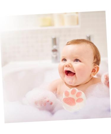 IWOWHERO Baby Facial Cleanser Body Bath Sponge sponges for Bathing Baby Powder Talc- Foam Sponge Bath Shower sponges for Cleaning face Cleansing Pads Powder Puff loofah Toddler - Buy Online on GoSupps.com