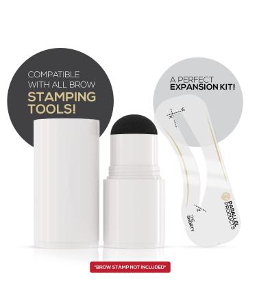 Reusable Eyebrow Stencils - 18 Count Kit for Perfect Brow Shaping - Parallel Products - Buy Online on GoSupps.com
