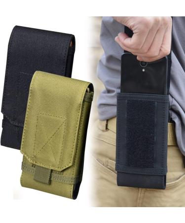 Universal Tactical MOLLE Holster Army Mobile Phone Belt Pouch EDC Security Pack Carry Accessory Kit Waist Bag Case Compatible iPhone 13 14 Pro X XS Max XR 7 8 Plus Samsung Galaxy S10 S9 S8 Plus #A (Big) - Buy Online on GoSupps.com